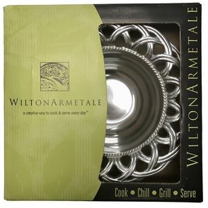 WILTON ARMETALE Harvest Small Bowl #470034  Aluminum Serveware NWT